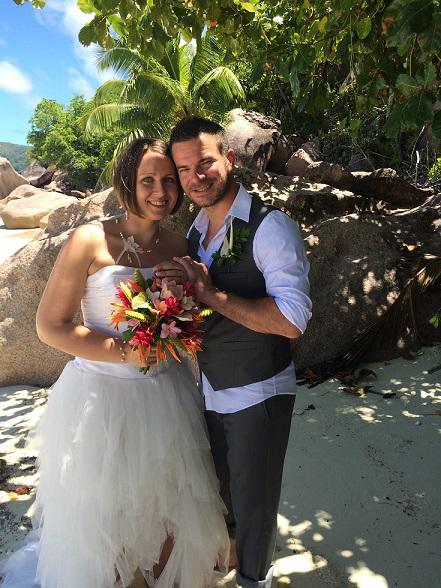 Photo Mariage aux Seychelles de Caroline et Jonathan